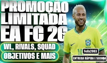WL EA FC 26 R$75 PROMOÇÃO ABSURDA - Weekend League / Rivals / Squad Battles (PC)