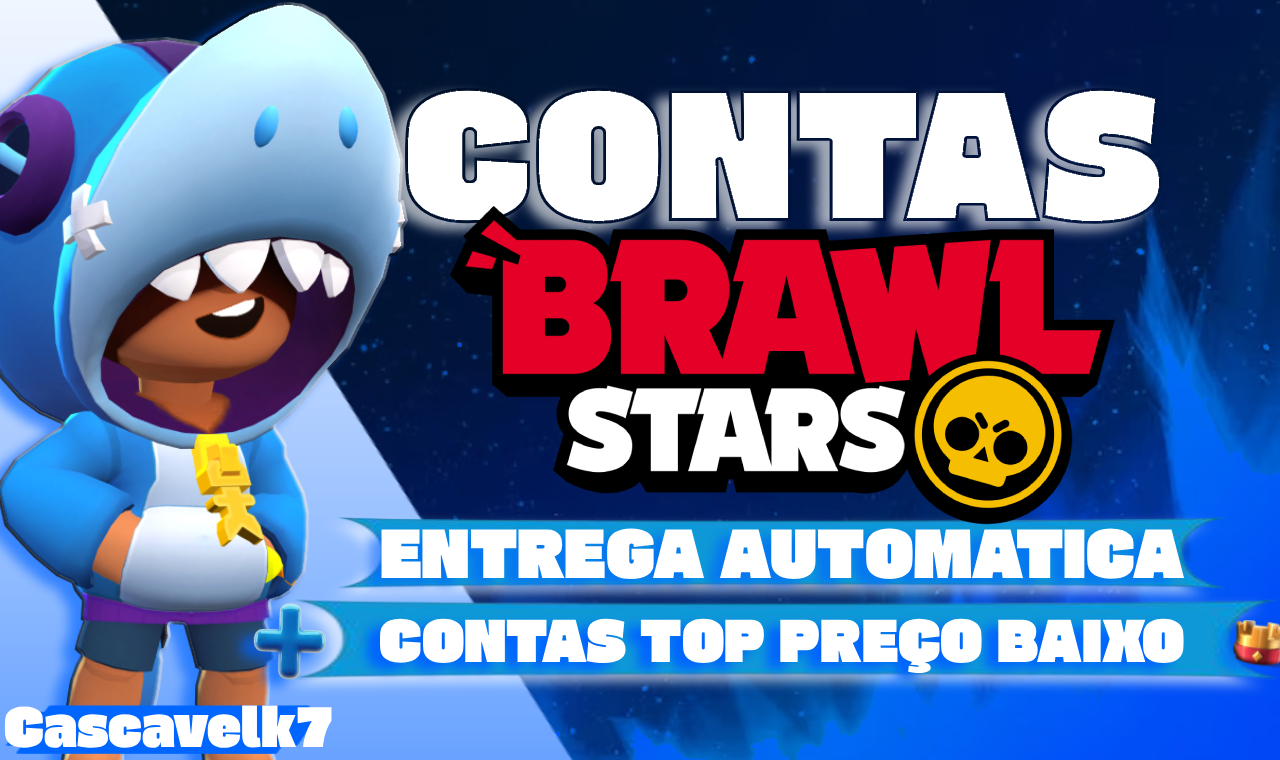 CONTAS BRAWL STARS (MUITAS SKINS) [ENTREGA AUTOMÁTICA]