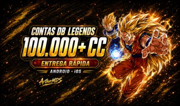 [ENVIO RÁPIDO] CONTAS DB LEGENDS | ULTRAS + ATÉ 120K CC | ANDROID/iOS