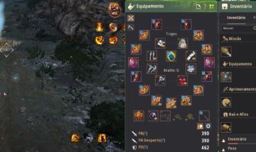 CONTA BLACK DESERT SA 850 DE GS 4 PARTES EDENA 389 AP 461 DP (STEAM, SÓ PRA BDO)