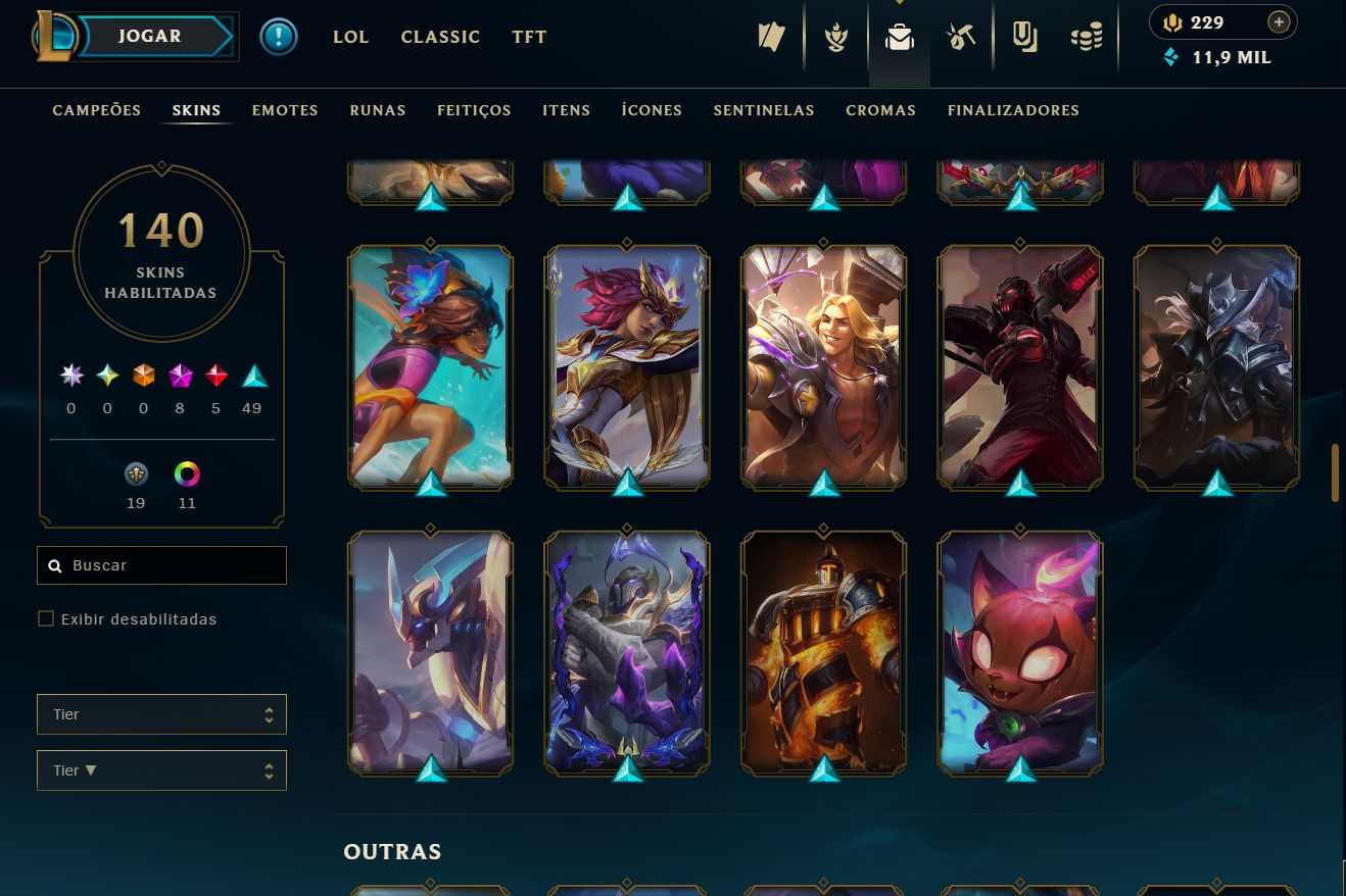 CONTA DE LOL NEO PAX SIVIR