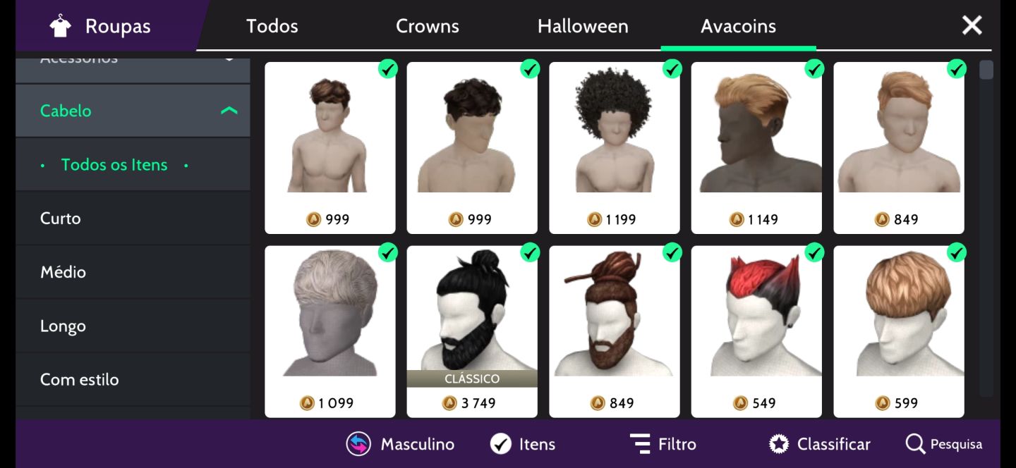 Conta de avakin life, super rica e rara.