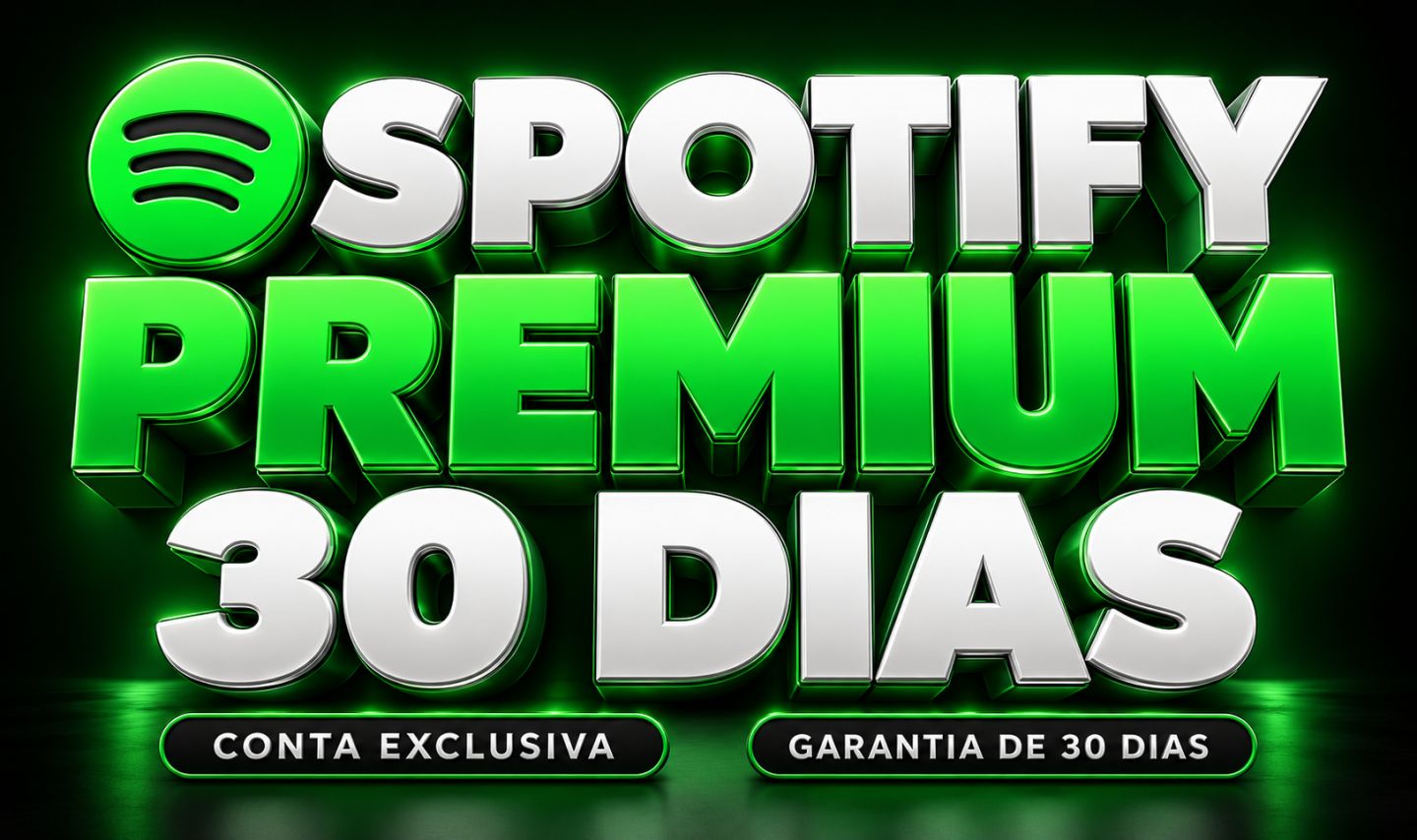 SPOTIFY PREMIUM 1 MESES (30 dias) - CONTA INDIVIDUAL