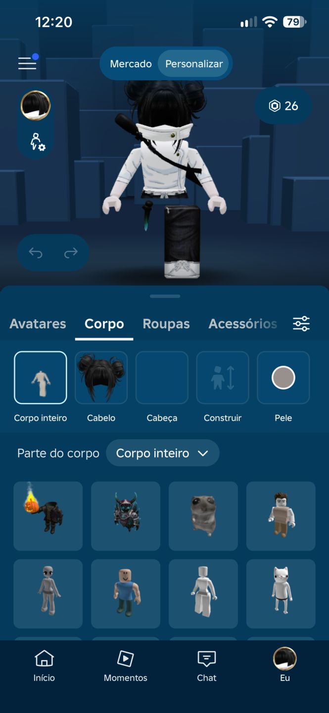 Conta de Roblox com Headles e Korblox. PROMOÇÃO