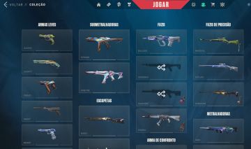 CONTA VALORANT ÓTIMOS ITENS E PEAK DIAMANTE 3