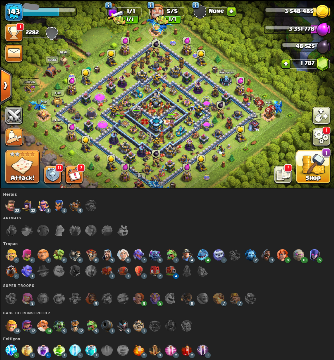 Contas de Clash of Clans Full Acesso (ENTREGA AUTOMATICA)