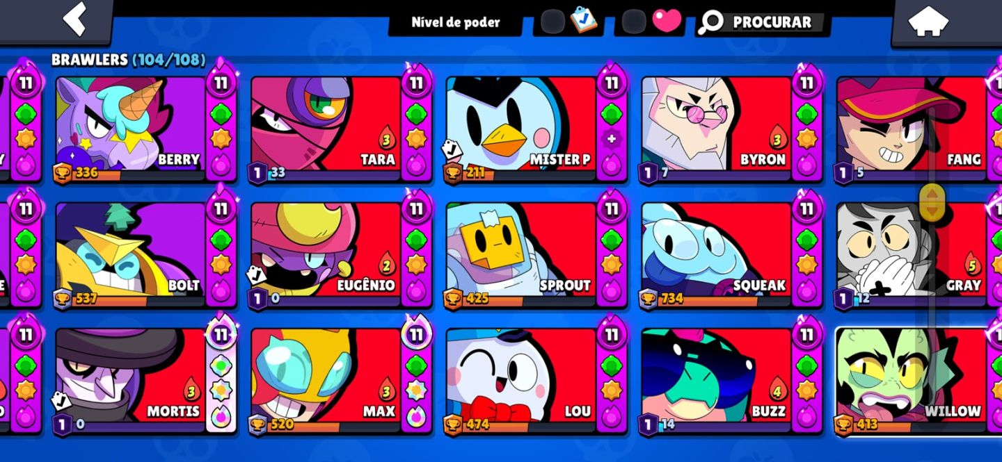 Brawl Stars & Clash Royale -Conta Premium