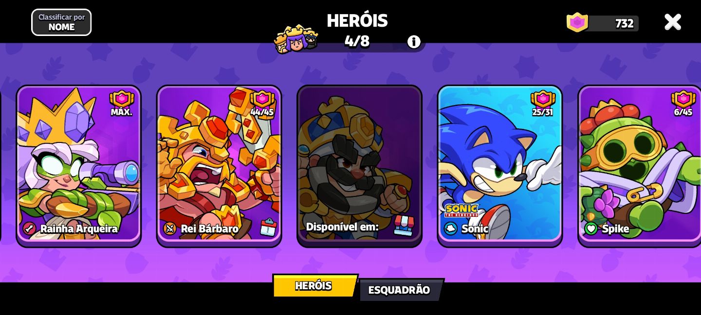 CONTA SQUAD BUSTERS À VENDA ALTA PROGRESSÃO