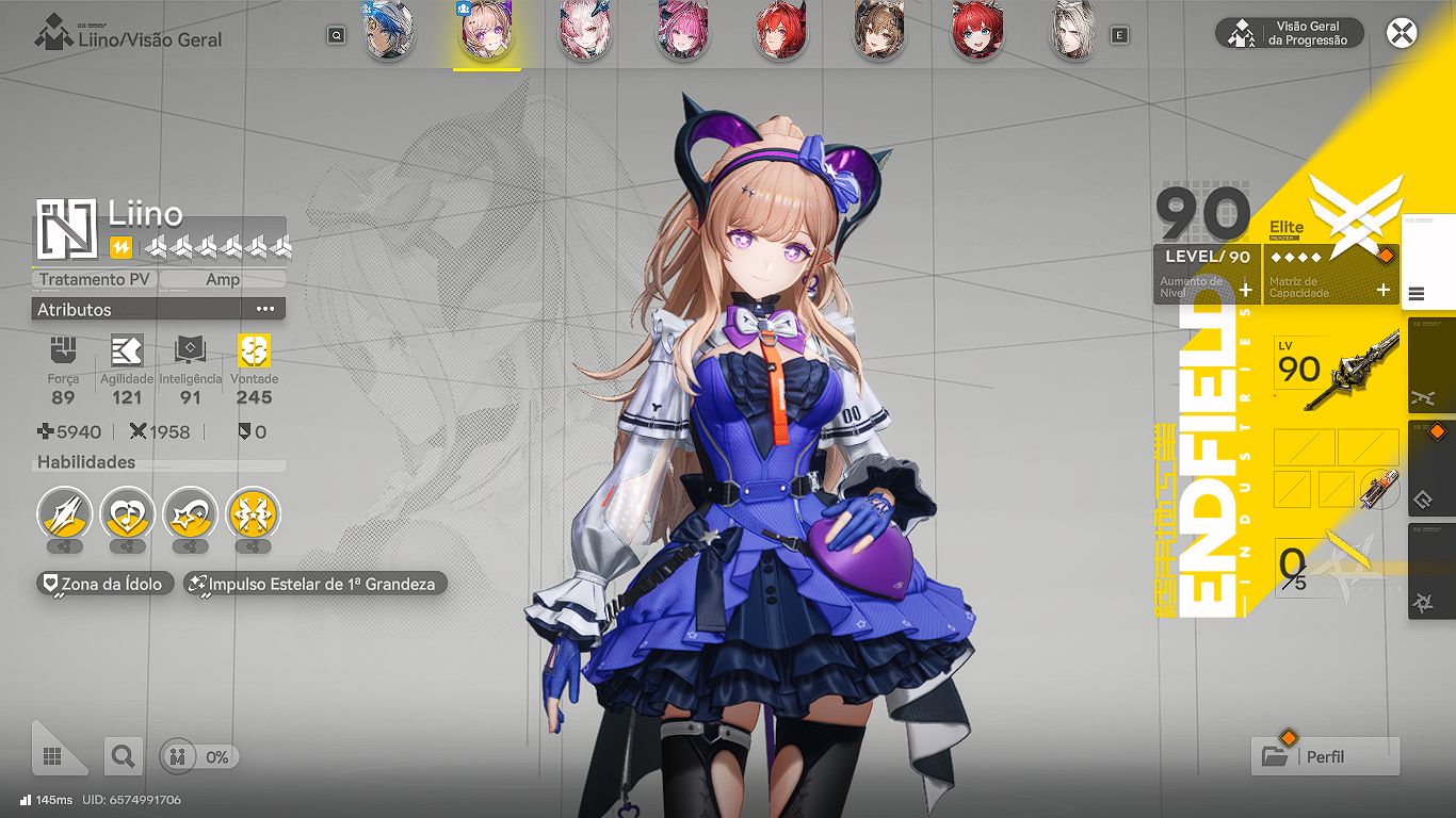 CONTA END FIELD GILBERTA P2 + LIINO + 2x LV.90