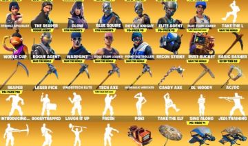 FORTNITE OG: Salve o Mundo V-Bucks + Passe T2 | 170+ Skins