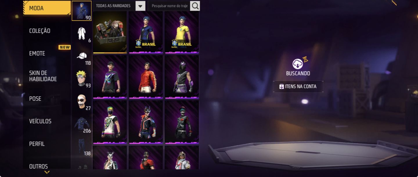 Conta de free fire 2022 31 mil dimas gasto prime 5 e com bastante coisas!!