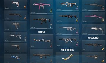 Conta valorant varias skins, 700$ gastos