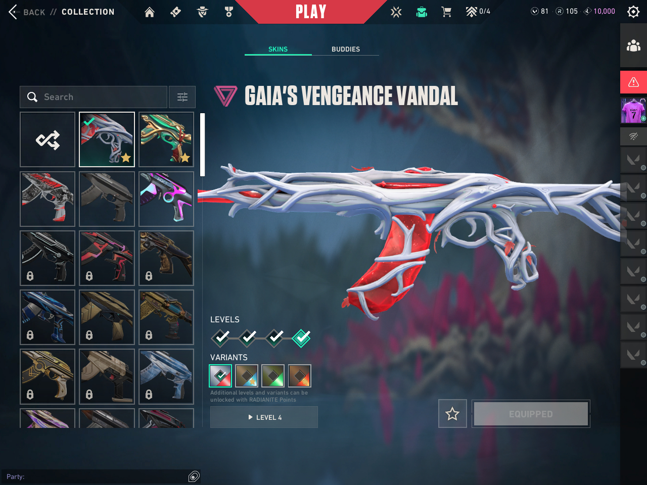 CONTA VALORANT 900 GASTOS, COM MUITAS SKINS BOAS