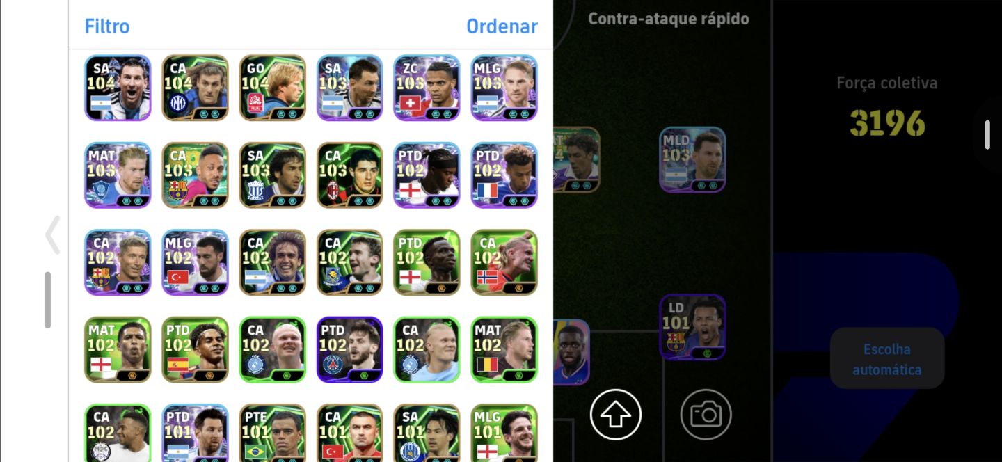 CONTA COM ALGUNS JOGADORES BOM!