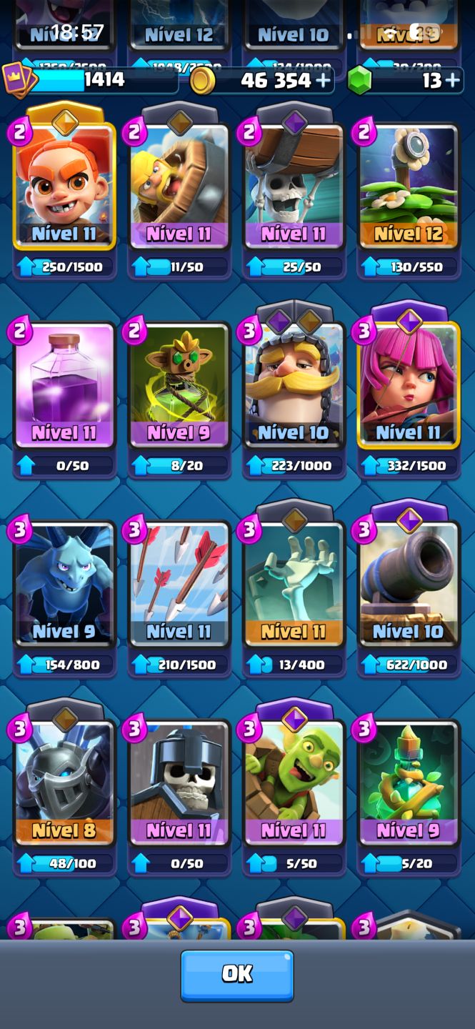 Conta iniciante Clash Royale.