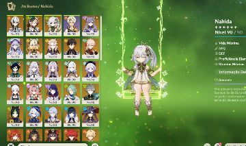 AR 60-/NAHIDA C6/ARLE C2/FURINA C2/Xilon c2/Skirk-rec de senha pode ser alterado