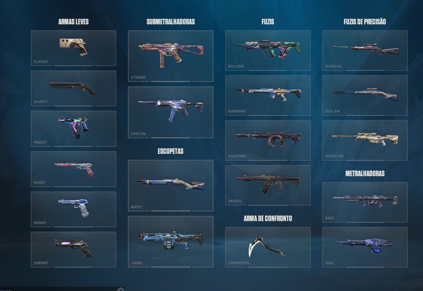 CONTA VALORANT EX ASC3 C/ VARIS SKINS +2000 gastos