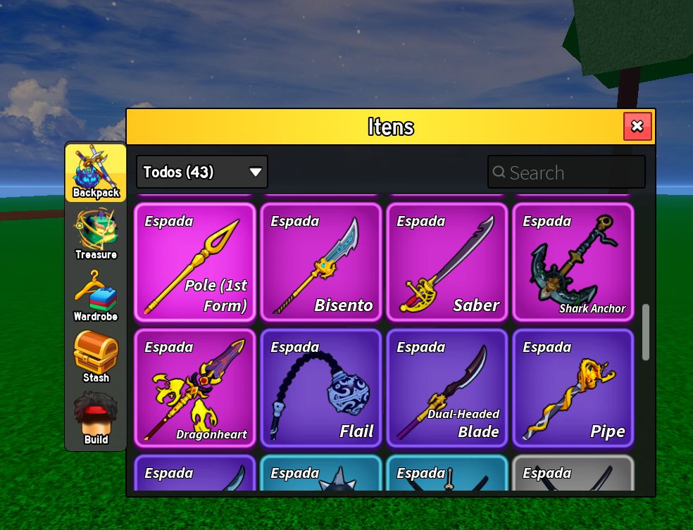 Conta roblox upada em jogos