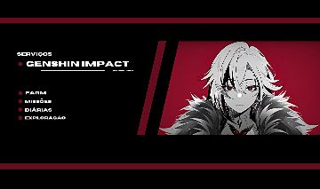 Serviços de Genshin! Gemas, Missões e Leveis