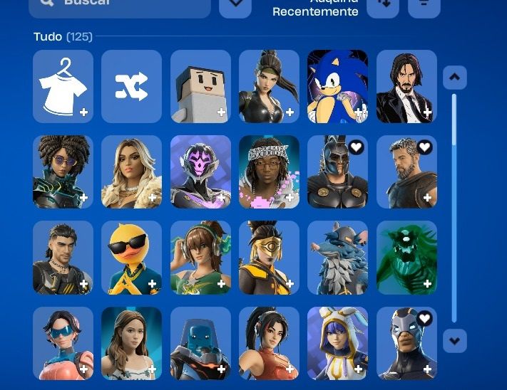 Conta de Fortnite (Salve o Mundo e S4)