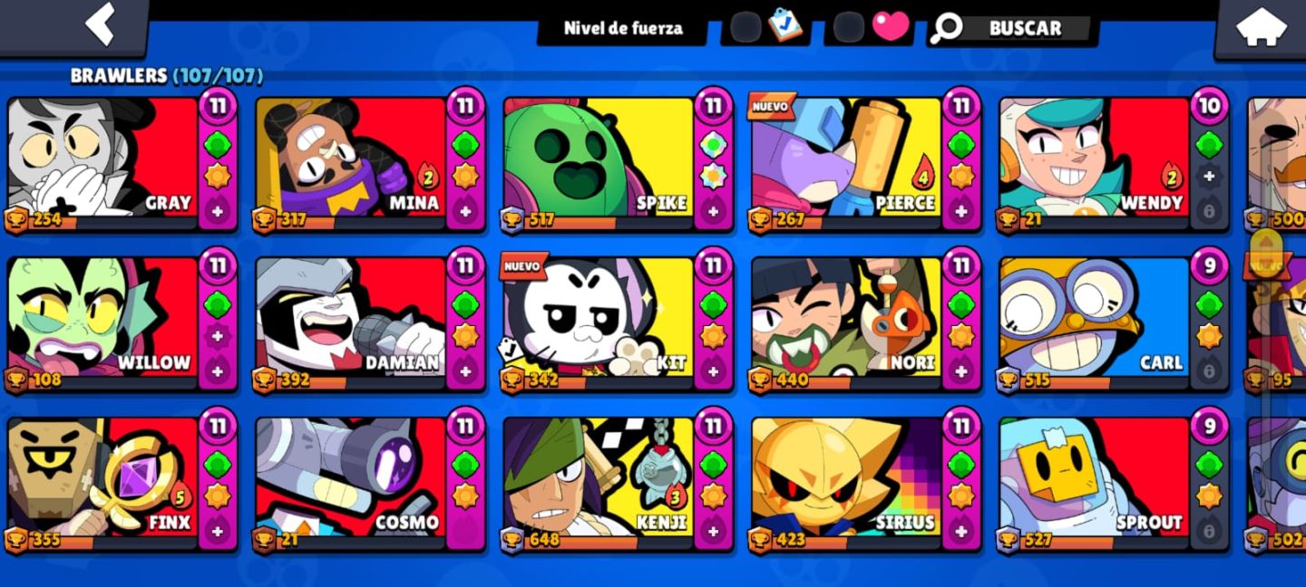 Conta Brawl stars + brinde Clash Royale