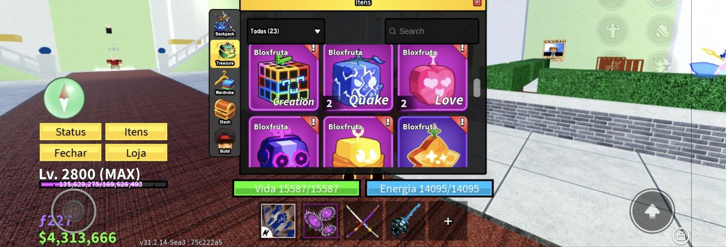MELHOR CONTA DE BLOX FRUIT COM O MELHOR PREÇO