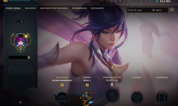 CONTINHA LEVEL 30 COM 35K EA AZUIS, MMR ALTO
