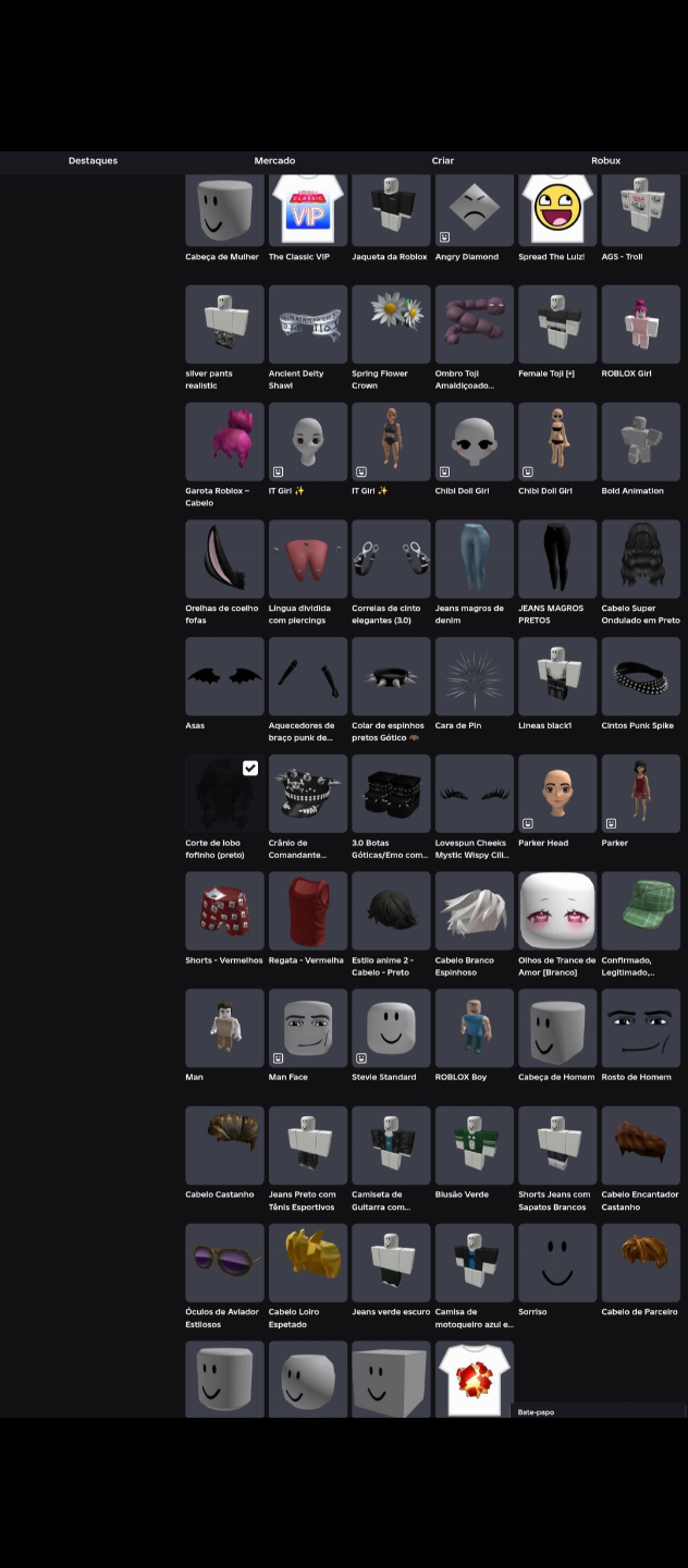 CONTA RARA ROBLOX (leia a descrição.)