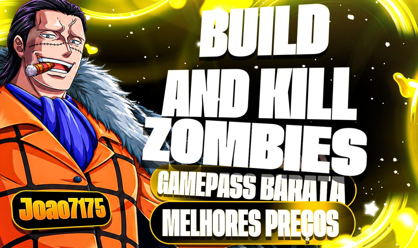 BUILD AND KILL ZOMBIES ROBLOX - CONSTRUA E MATE ZUMBIS (GAMEPASS PASSES) BAKZ