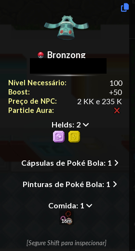 Conta PXG - 158 - Obsidian