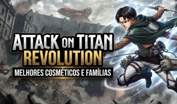 Attack on titan revolution (AOTR) (COSMETICS/FAMÍLIAS) melhor custo!!
