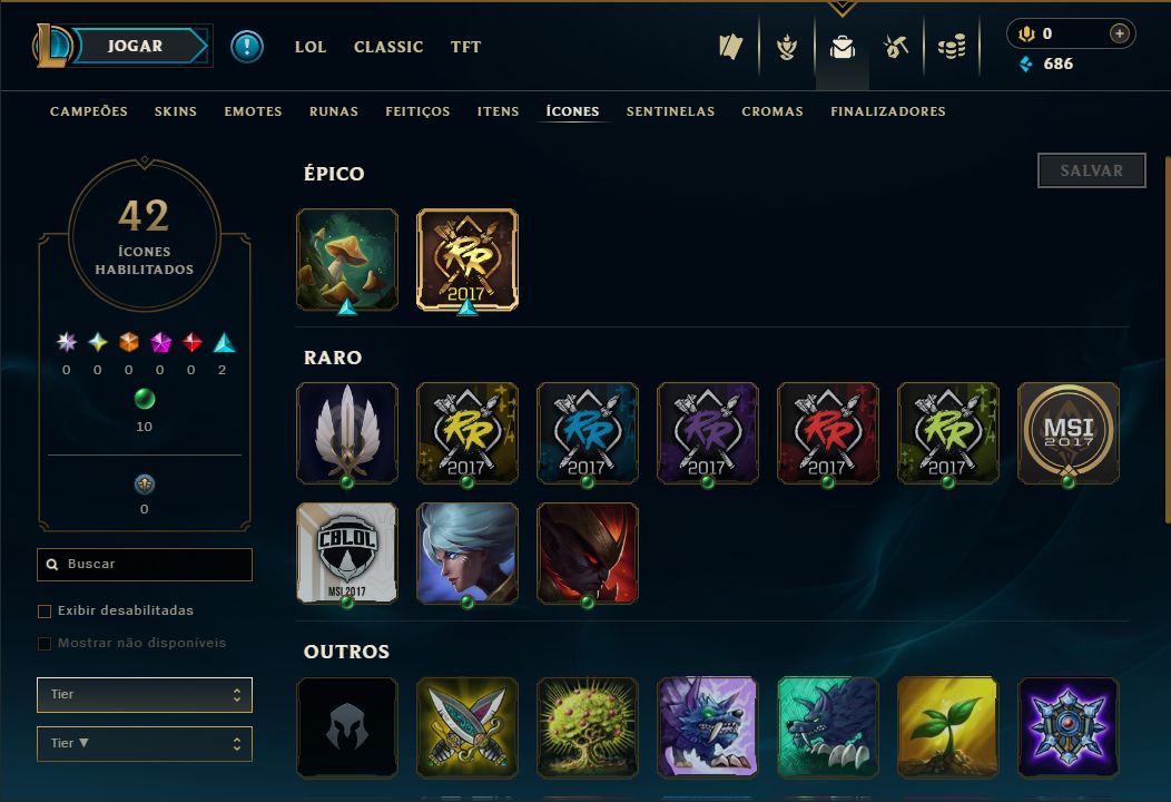 Contas LoL LowLvL com Idade Verificada