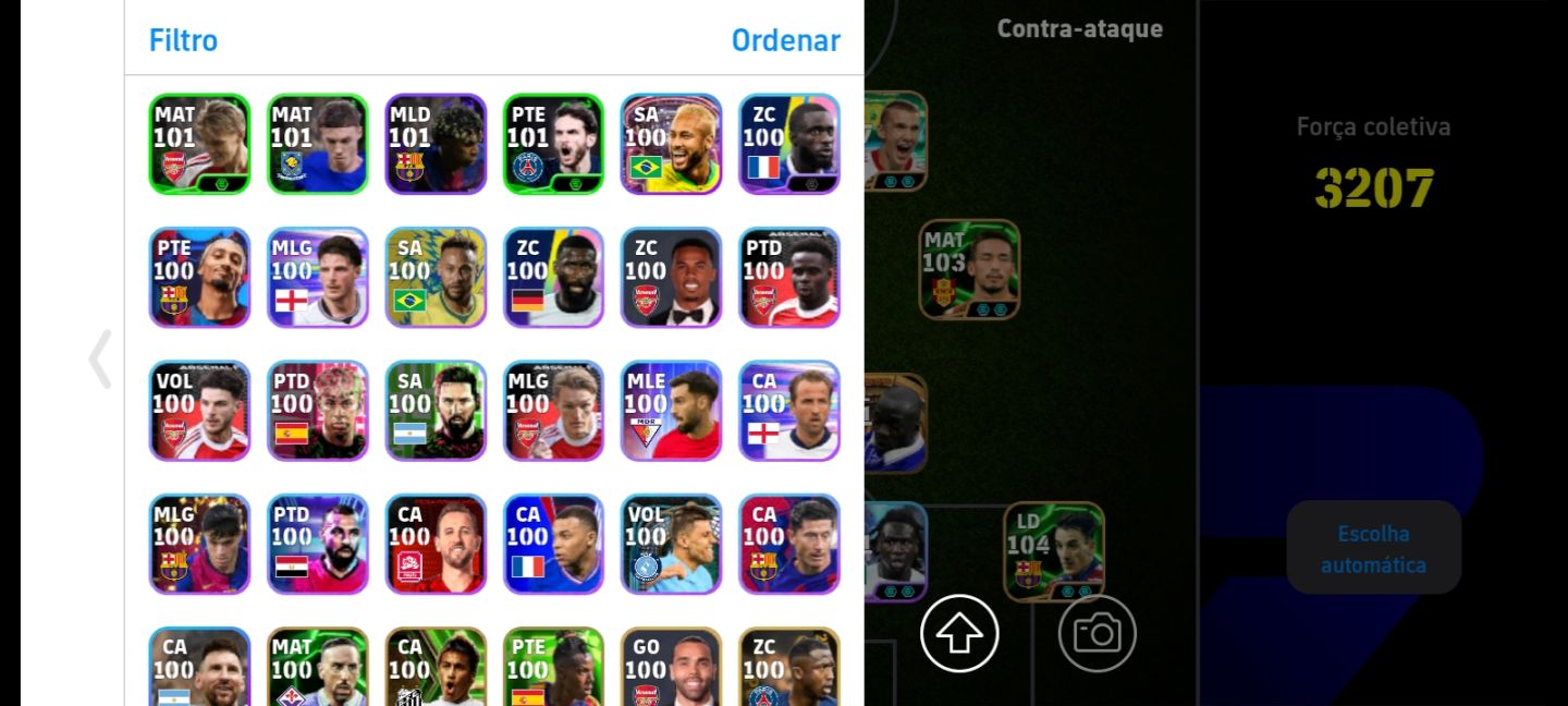 CONTA eFootball 3207 - Time dos Sonhos Pronto Pro Div 1