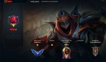 Conta diamante 1 mmr de mestre+