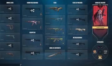 CONTA VALORANT | FA | XENOHUNTER + KARAMBIT SAQUEADORA | 10+ Skins Premium