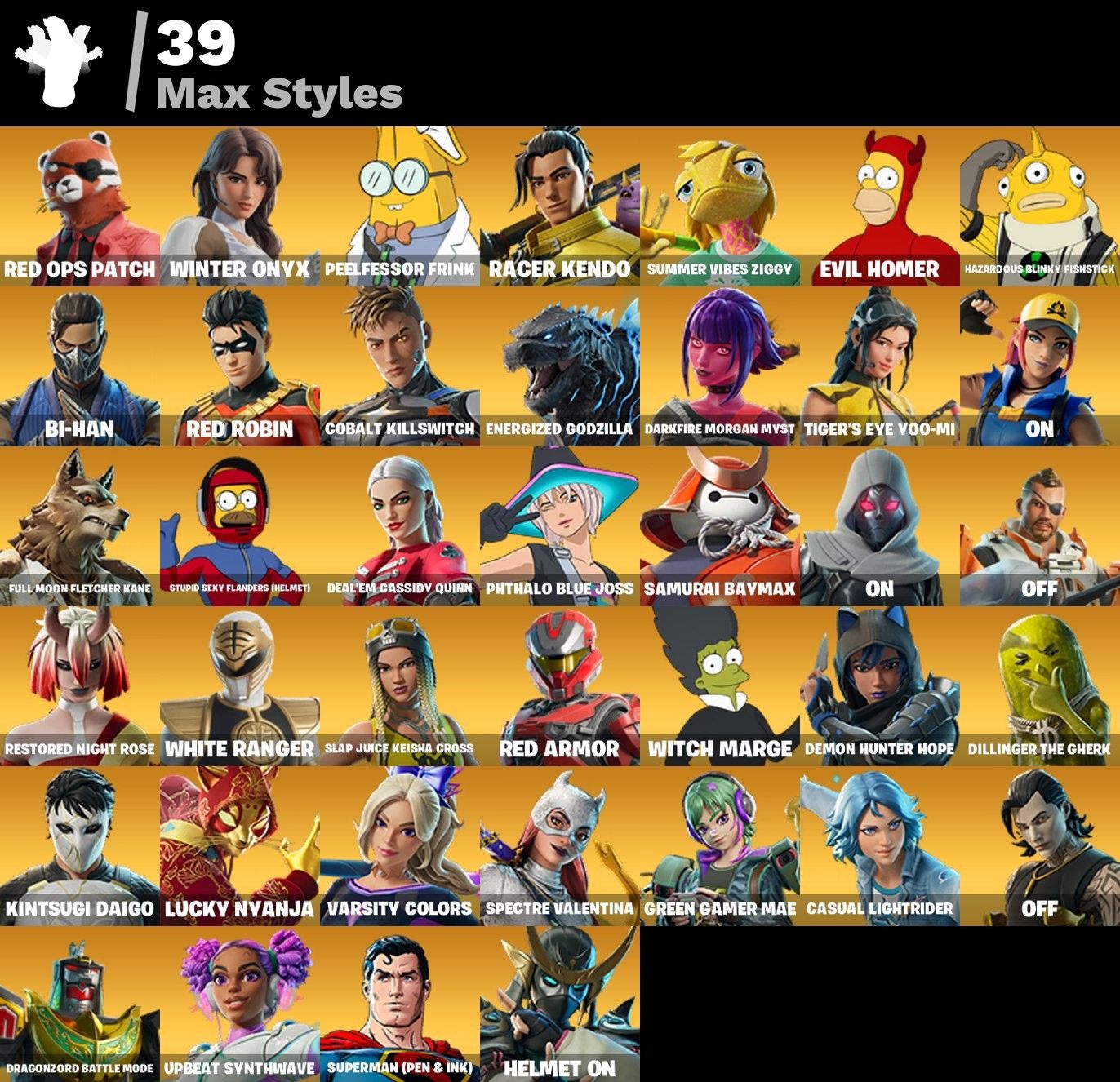 Conta de Fortnite com 93 Skins | Son Goku | Promoção!