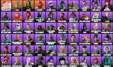 Conta Fortnite INSANA 94 Skins | Gojo, Iron Spider, Baymax + 15 Pagas