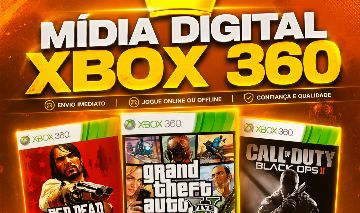 JOGOS PARA XBOX360 MIDIA DIGITAL - COMPARTILHADA