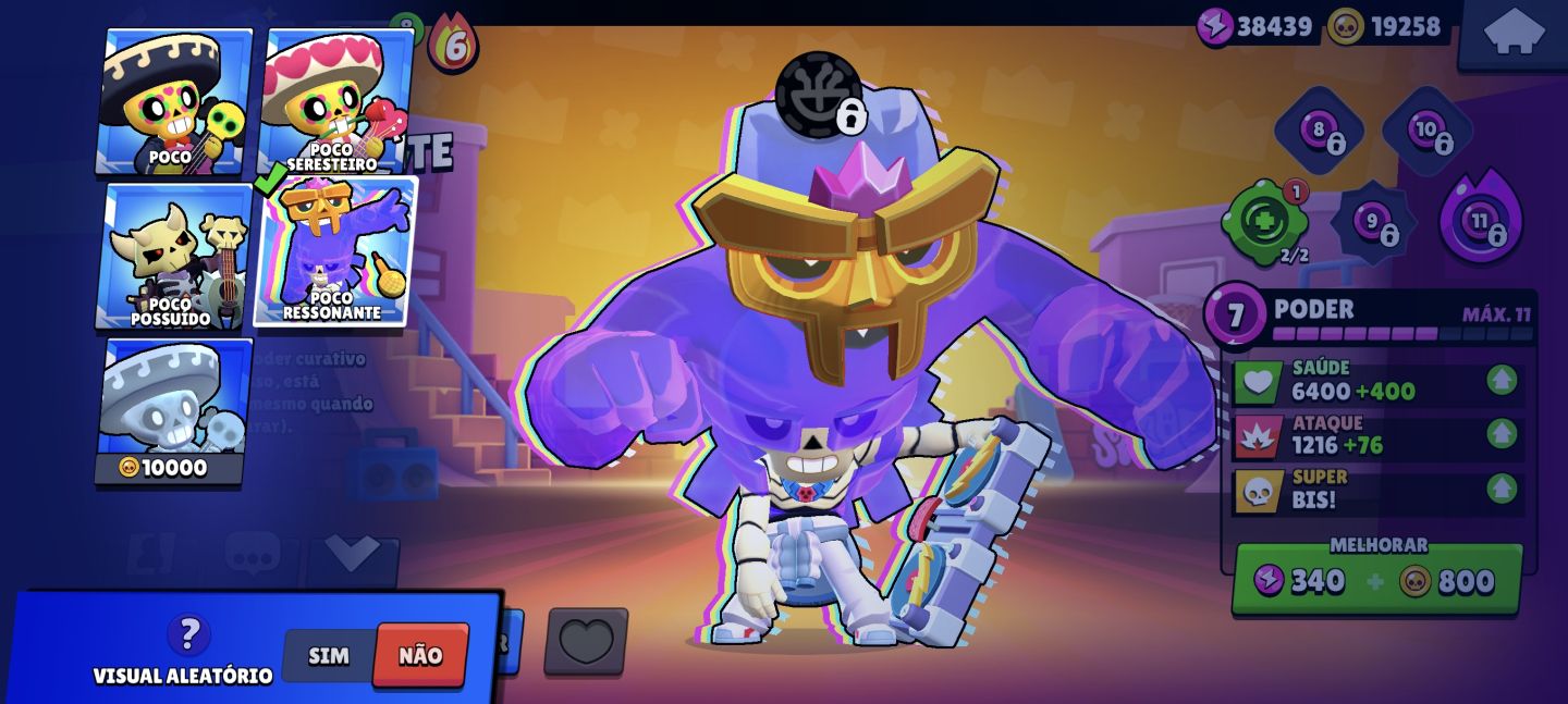 Conta Brawl Stars 13k+ Troféus | 72 Brawlers | Vários Power 11