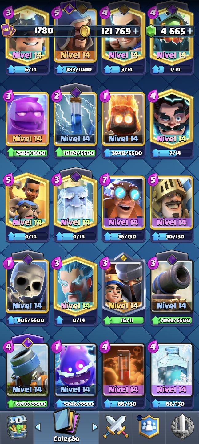 Super oferta Vende-se conta Clash royale Full acesso permanente 12 mil troféus