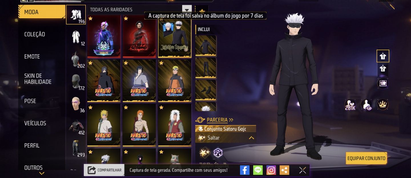 Conta Com 2 Segundo Passe, e Steam Pumk.