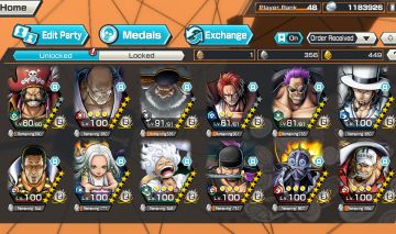 CONTA ONE PIECE BOUNTY RUSH COM 11 EX