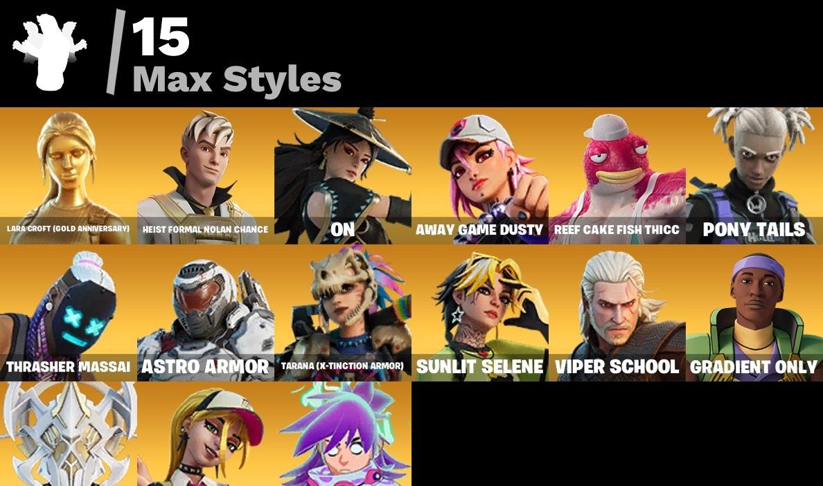 Conta Fortnite 45 SKINS/FNCS RENEGADE RAIDER/MACHADO LEON'S COMBAT RESIDENT EVIL