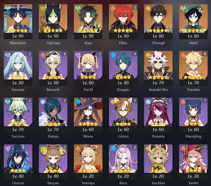 CONTA HONKAI STAR RAIL + ZZZ + GENSHIN DE BRINDE - ACEITO OUTRAS OFERTAS