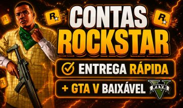 CONTA ROCKSTAR FIVEM - COM LICENÇA + GTA V SEM USO ENTREGA RÁPIDA
