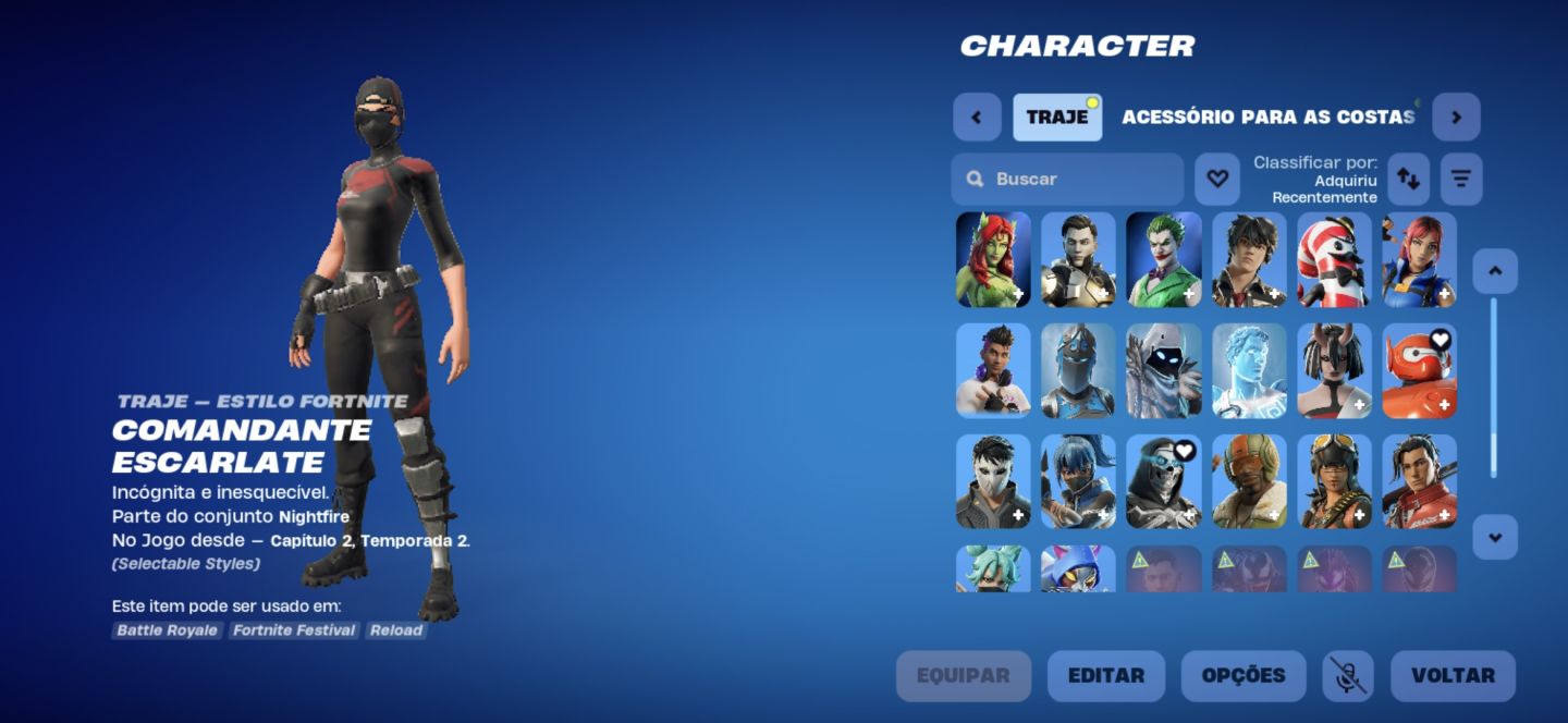 CONTA FORTNITE À VENDA | SKINS RARAS, CARROS BMW E LAMBORGHINI, EMOTES...