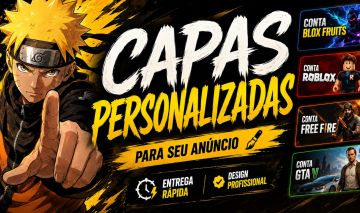 CAPA PERSONALIZADA PARA GGMAX | PROFISSIONAL + ENTREGA RÁPIDA
