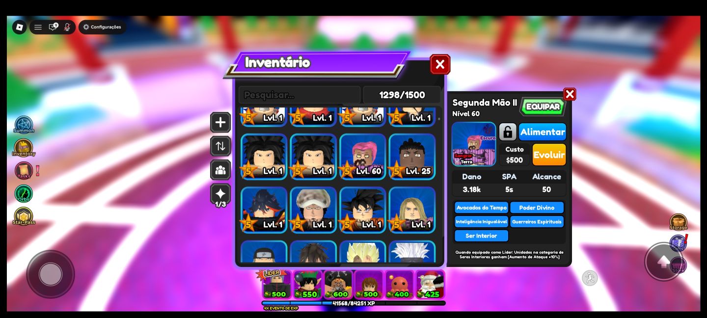 Conta de All stars tower defense