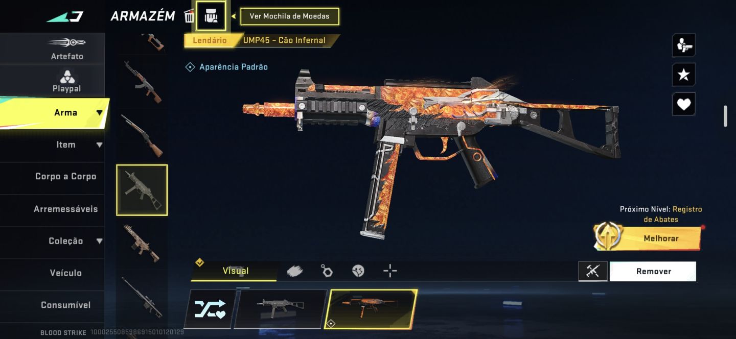CONTA COM UZI ETERNA