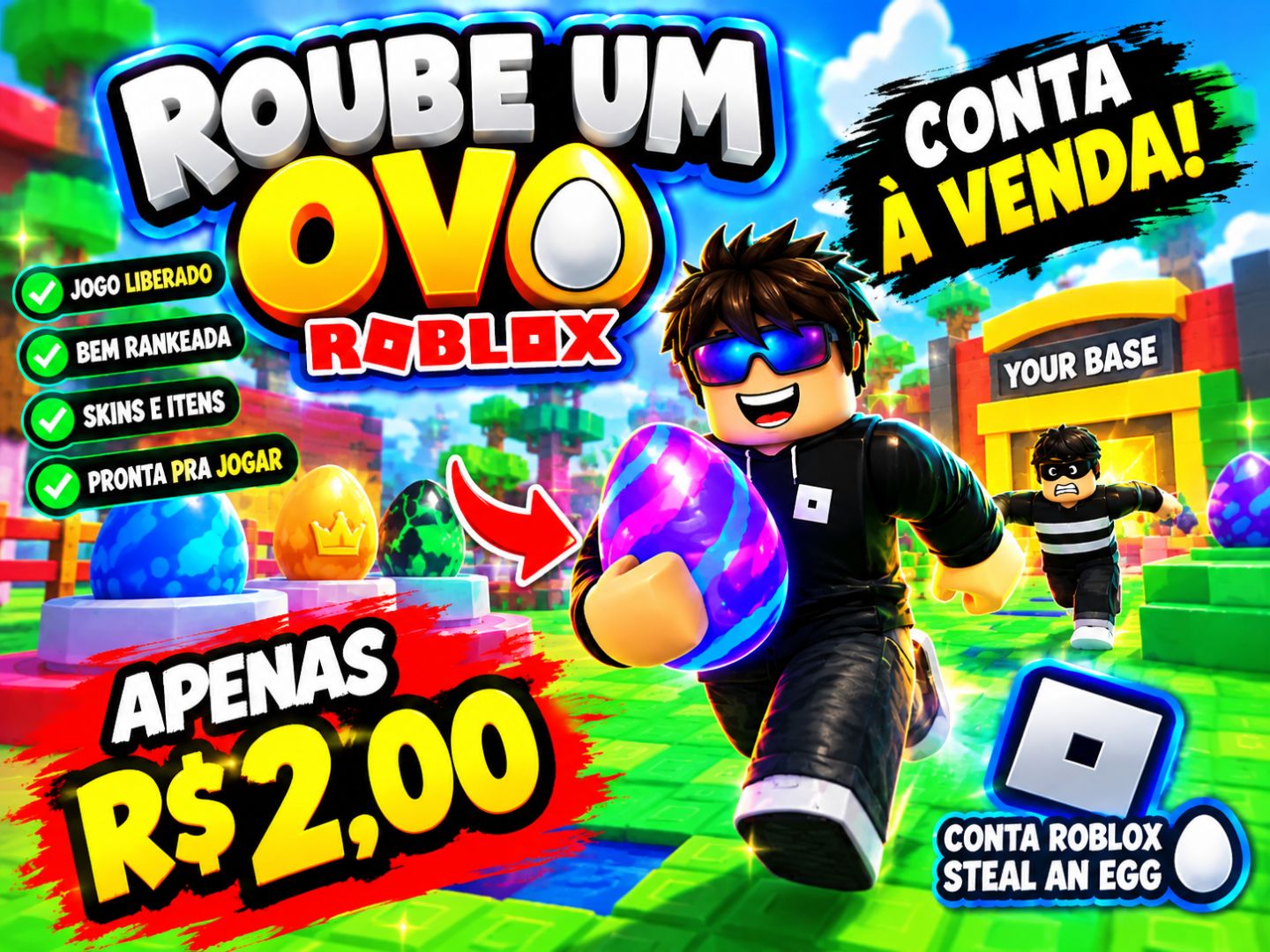 Conta roblos